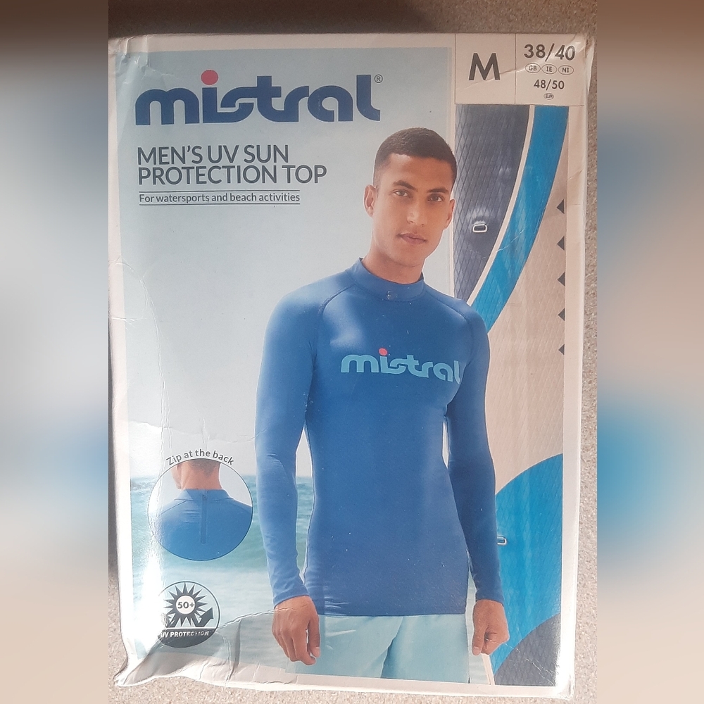 Mistral UV Sun Protection Top Watersports & Beach Activities Size Medium
